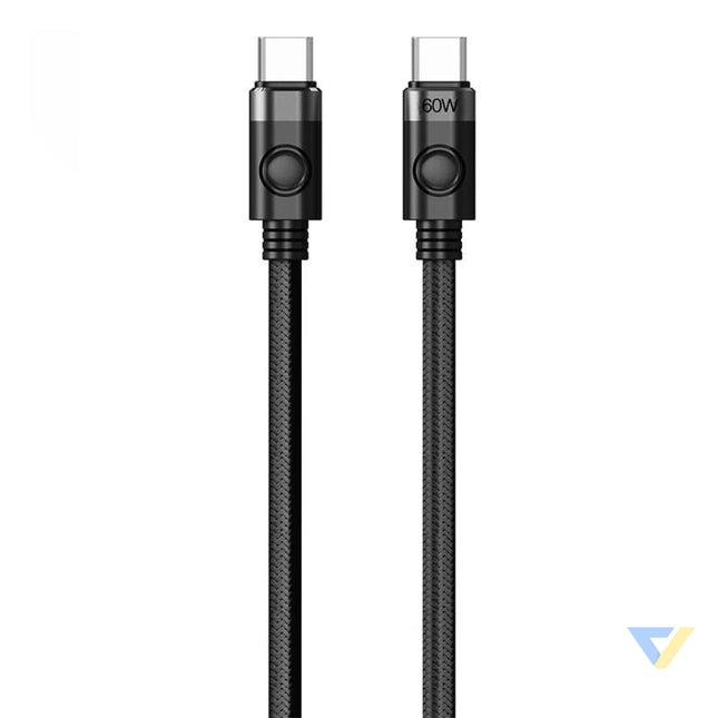 Orico 60W USB C to USB C charging cable (black) USB C to USB C