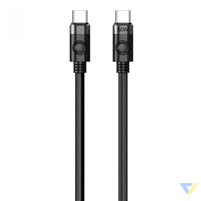 Orico 60W USB C to USB C charging cable (black) USB C to USB C