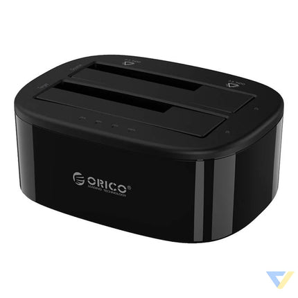 Orico docking station for 2.5’’ / 3.5’’ HDD / SSD 5Gbps USB C to USB C/A with cloning function (black) Docking stations