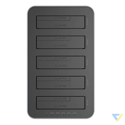 Orico docking station for 2.5’’ / 3.5’’ HDD / SSD 5Gbps USB C to USB C/A with cloning function (black) Docking stations