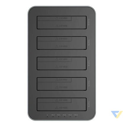 Orico docking station for 2.5’’ / 3.5’’ HDD / SSD 5Gbps USB C to USB C/A with cloning function (black) Docking stations