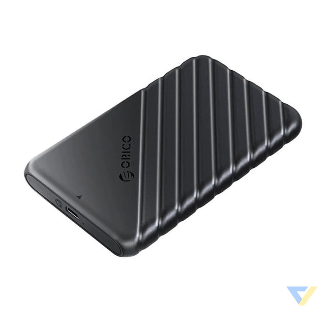 Orico HDD 2,5’’ enclosure USB C 3.1 Gen1 6Gbps Black Drive enclosures
