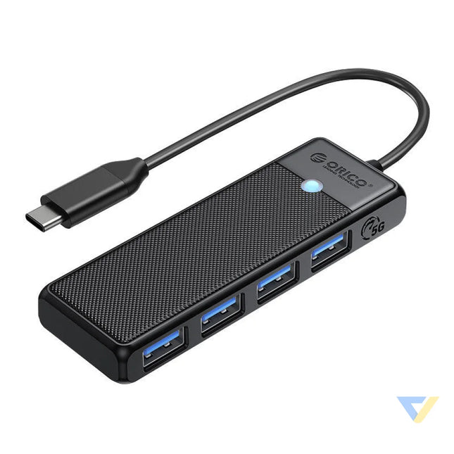 Orico Hub 4in1 USB A3.0x4 (black) Hubs