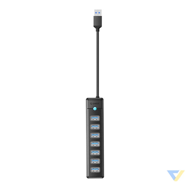 Orico PW7U USB to 7x USB 3.0 Hub Adapter (black) Hubs