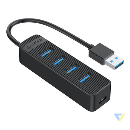 Orico TWU3 USB to 4x USB 3.0 Hub Adapter (black) Hubs
