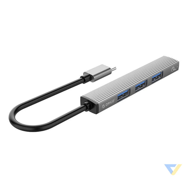 Orico USB C to USB 3.0 + 3x USB 2.0 Hub Adapter (gray) Hubs