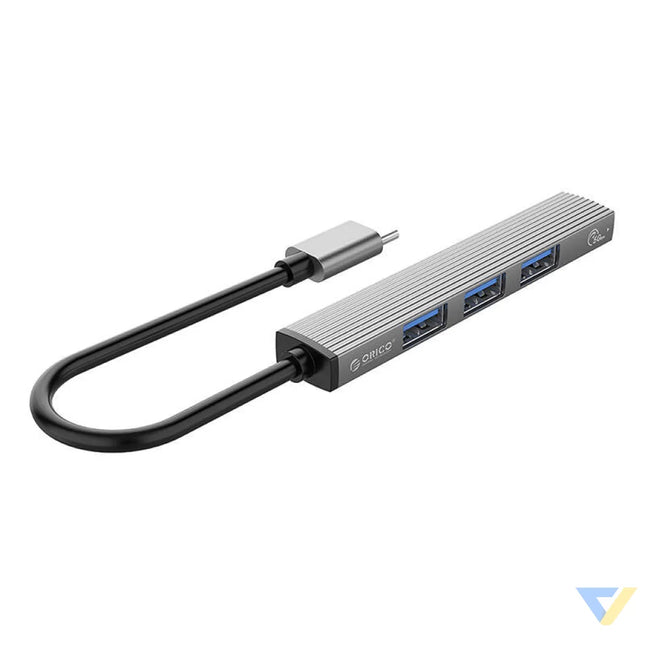 Orico USB C to USB 3.0 + 3x USB 2.0 Hub Adapter (gray) Hubs