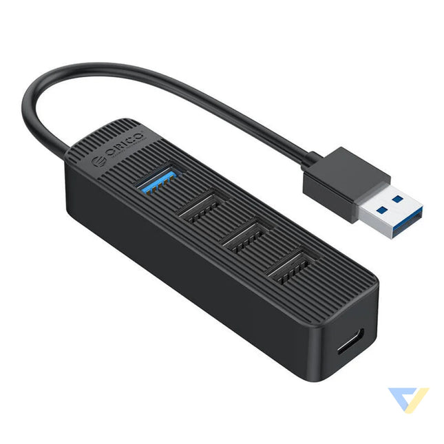 Orico USB to USB 3.0 + 3x USB 2.0 Hub Adapter (black) Hubs