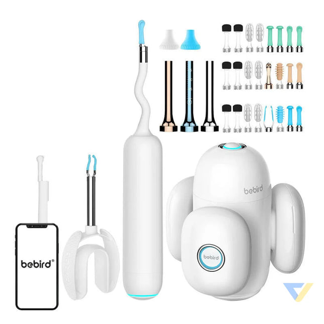 Otoscope with ear cleaning camera Bebird Home 30S (white) Otoscopes