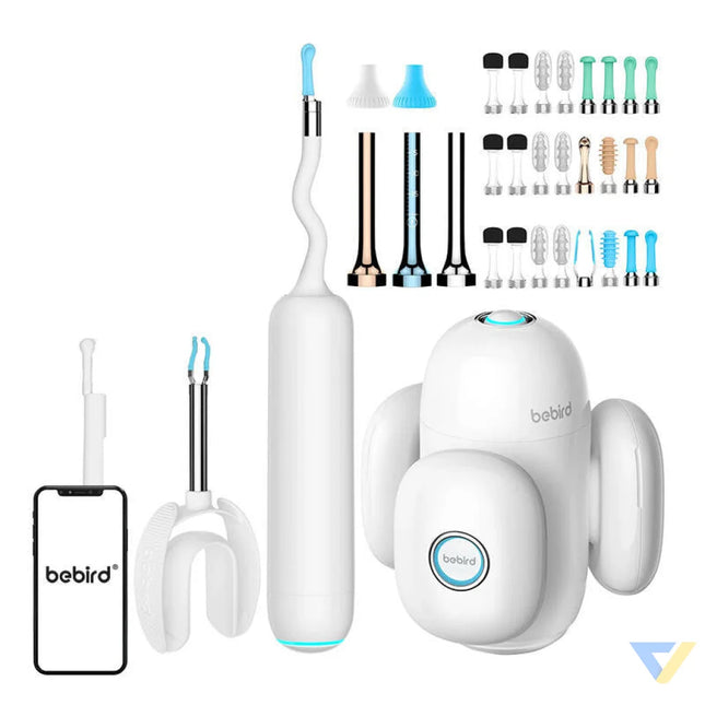 Otoscope with ear cleaning camera Bebird Home 30S (white) Otoscopes