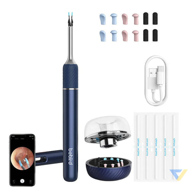 Otoscope with ear cleaning camera Bebird Note 5 pro (blue) Otoscopes