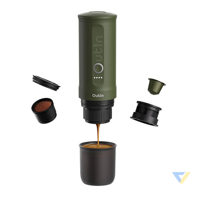 Outin Nano 7500mAh Portable Coffee Maker (Green) Coffee makers