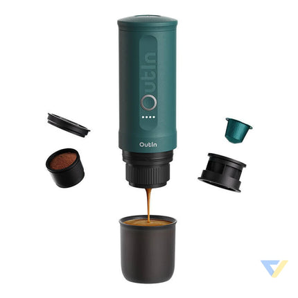 Outin Nano 7500mAh Portable Coffee Maker (Turquoise) Coffee makers