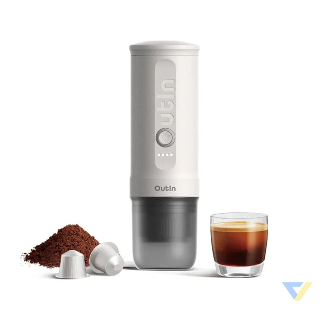 Outin Nano 7500mAh Portable Coffee Maker (White) Coffee makers