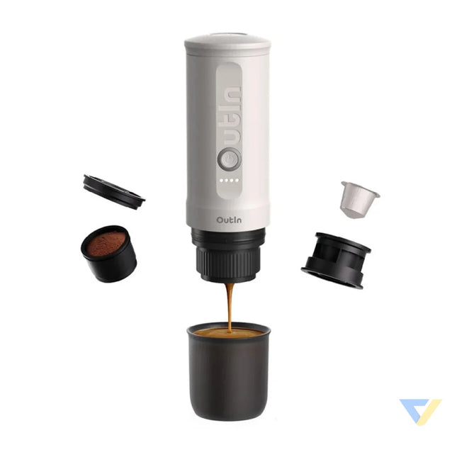 Outin Nano 7500mAh Portable Coffee Maker (White) Coffee makers