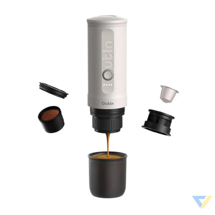Outin Nano 7500mAh Portable Coffee Maker (White) Coffee makers