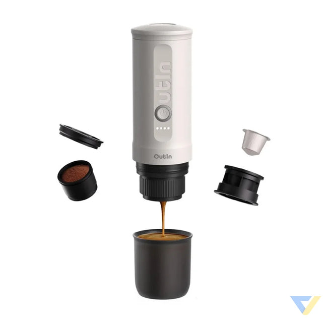 Outin Nano 7500mAh Portable Coffee Maker (White) Coffee makers