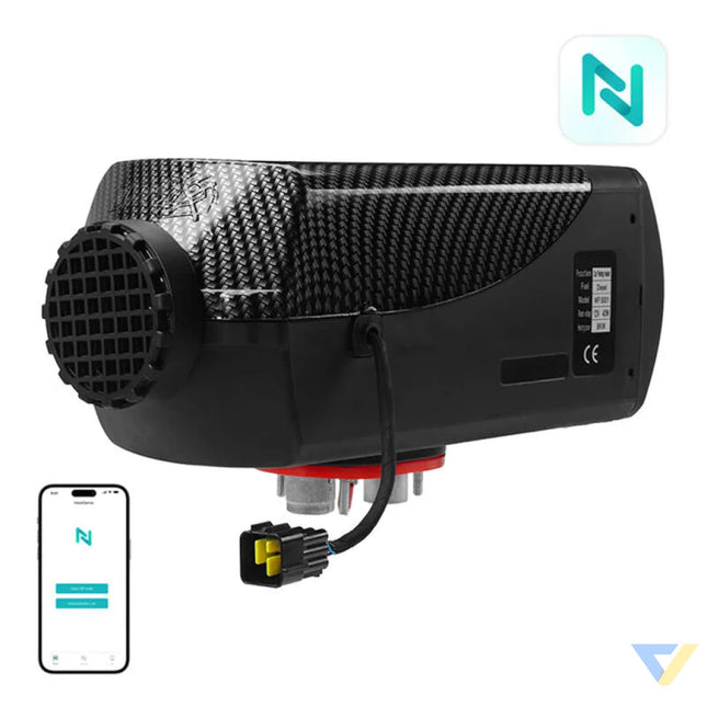 Parking heater Blitzwolf BW AH S1 BT 5kw 12V app controlled + Bluetooth Parking heating
