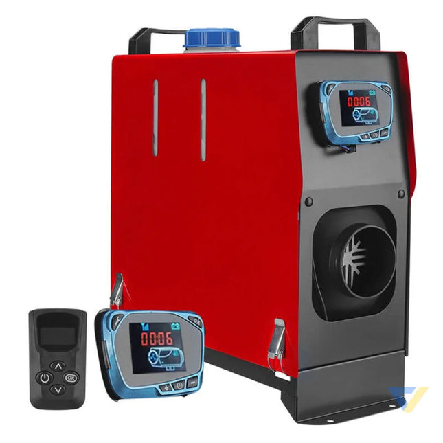 Parking heater Blitzwolf BW AH V2B BT 5kw 12V with AC input app controlled + adapter + controller with display