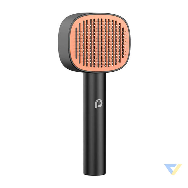 Paw In Hand Brush Needle Comb (black) Animal care