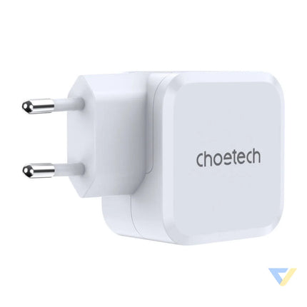 PD8007 USB C PD45W power charger Choetech EU (white) mains chargers