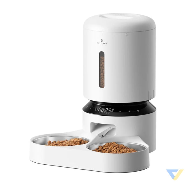 Petlibro Granary food dispenser with double bowl 5L (white) Bowls