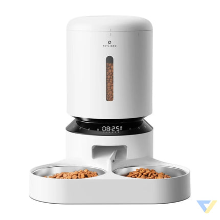 Petlibro Granary food dispenser with double bowl 5L (white) Bowls