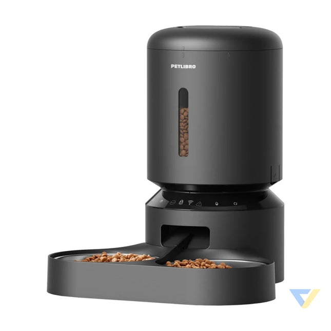 Petlibro Granary food dispenser with double bowl Wifi 5L(black) Bowls