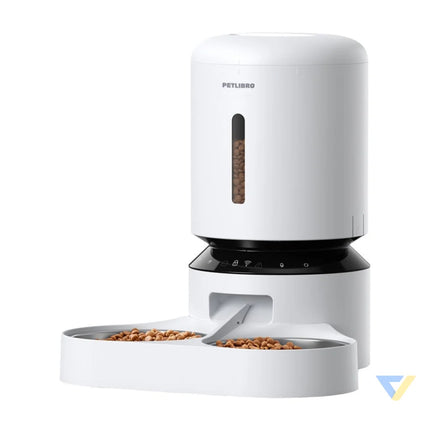 Petlibro Granary food dispenser with double bowl Wifi 5L(white) Bowls