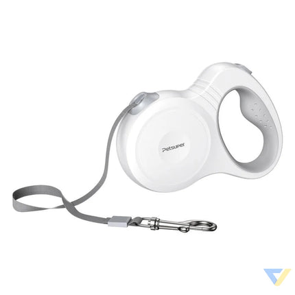 Petsuper Dog Automatic Retractable Leash 5m (white) Walking and transportation