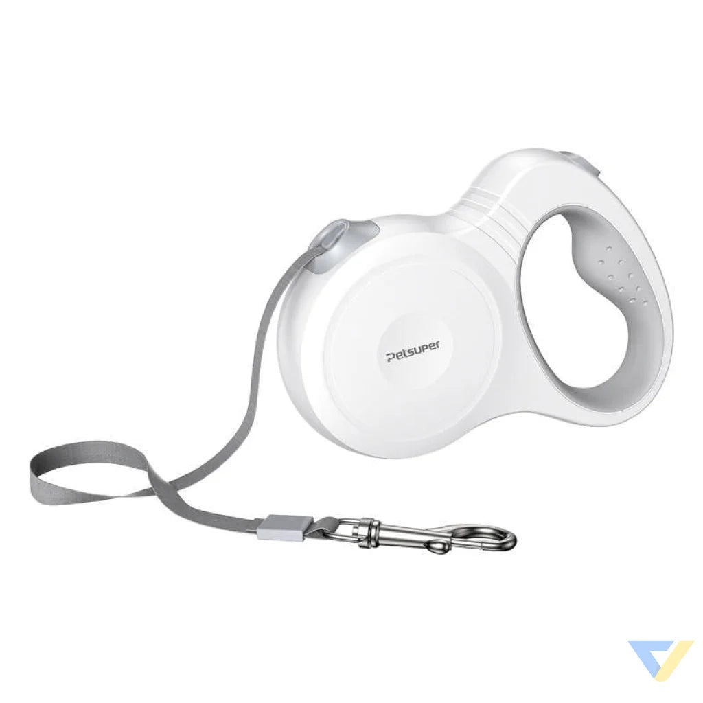Petsuper Dog Automatic Retractable Leash 5m (white) Walking and transportation