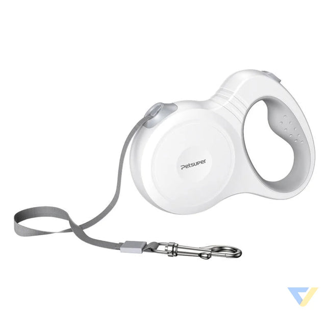 Petsuper Dog Automatic Retractable Leash 5m (white) Walking and transportation