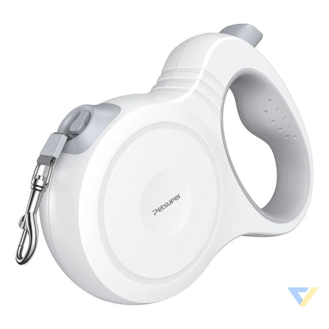 Petsuper Dog Automatic Retractable Leash 5m (white) Walking and transportation