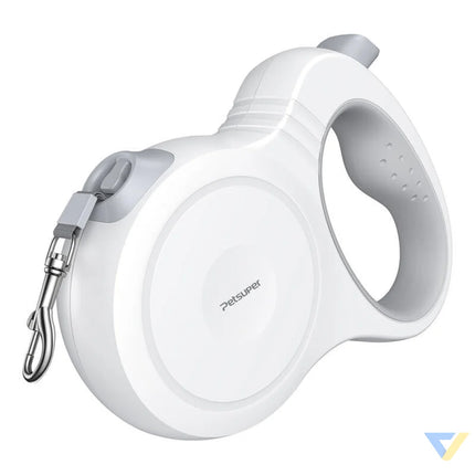 Petsuper Dog Automatic Retractable Leash 5m (white) Walking and transportation