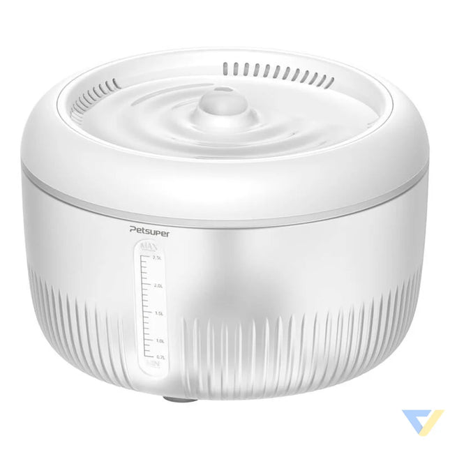 Petsuper PW02 2.5L smart dog and cat fountain/drinker (white) Water dispensers