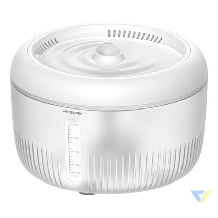 Petsuper PW02 2.5L smart dog and cat fountain/drinker (white) Water dispensers