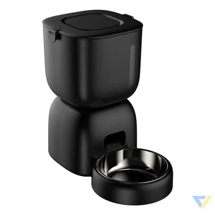 Petwant F14 L(BAS) Automatic Feed Dispenser Black Bowls