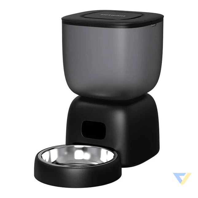 Petwant F14L 3L Smart Feed Dispenser Black Bowls