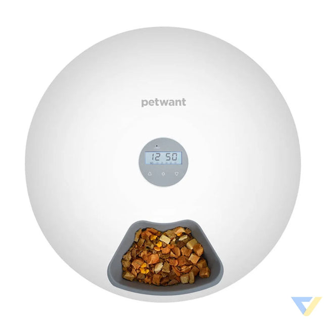 PetWant F6 intelligent 6 chamber food dispenser Bowls