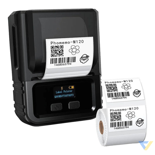 Phomemo M120 portable label printer (black) Label printers
