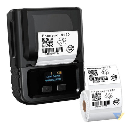 Phomemo M120 portable label printer (black) Label printers