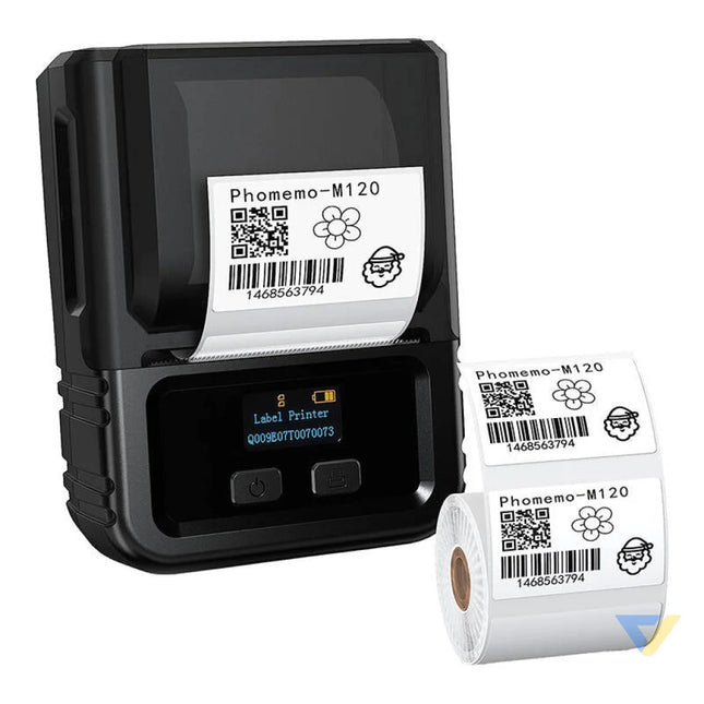 Phomemo M120 portable label printer (black) Label printers