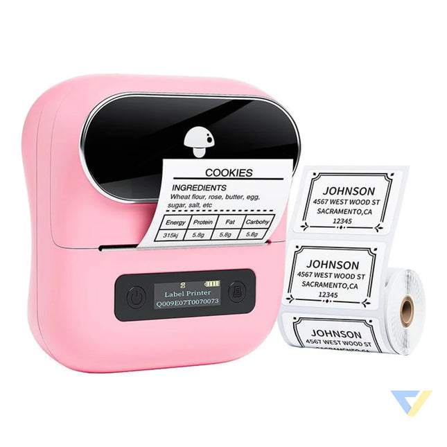 Phomemo M220 Portable Label Printer (pink) Label printers