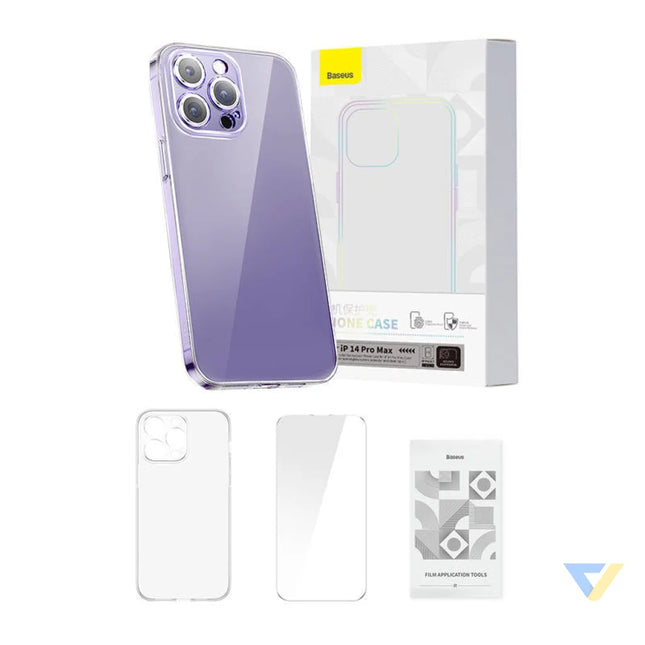 Phone case Baseus Crystal Clear for iPhone 14 Pro Max (transparent) Protective cases for smartphones