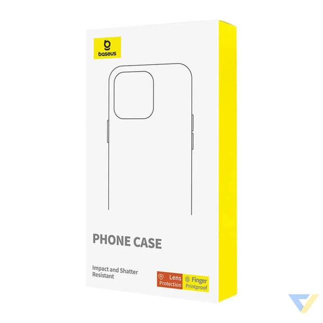 Phone Case Baseus SkyRing Magnetic with Stand for iP 14 Pro Max + tempered glass and cleaning kit (black) Protective