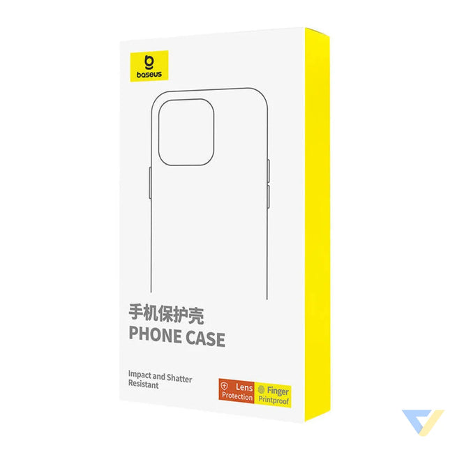 Phone Case Baseus SkyRing Magnetic with Stand for iP 15 Pro + tempered glass and cleaning kit (black) Protective cases