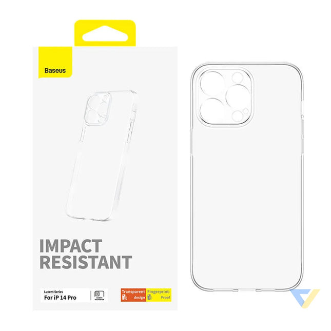 Phone Case for iP 14 PRO Baseus OS Lucent Series (Clear) Protective cases for smartphones
