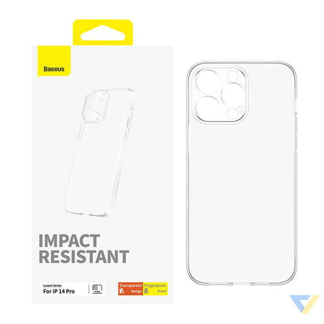 Phone Case for iP 14 PRO Baseus OS Lucent Series (Clear) Protective cases for smartphones