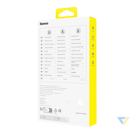 Phone Case for iP 14 PRO Baseus OS Lucent Series (Clear) Protective cases for smartphones