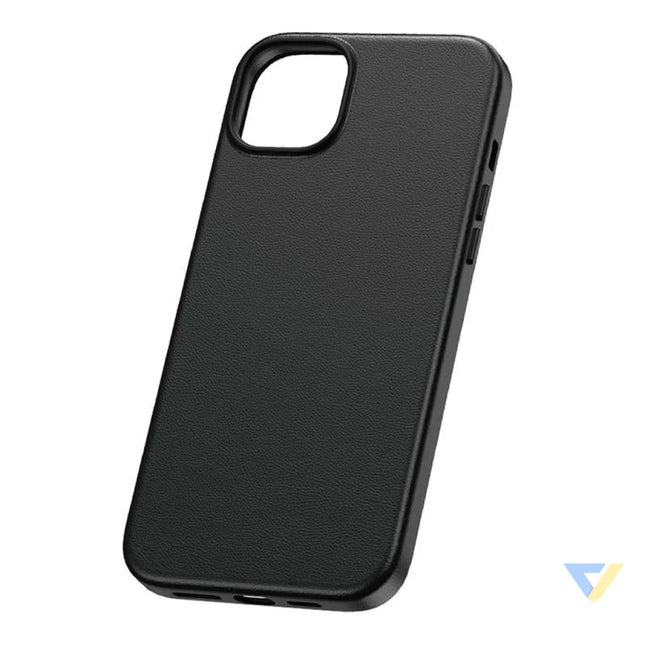 Phone Case for iPhone 15 ProMax Baseus Fauxther Series (Black) Protective cases for smartphones